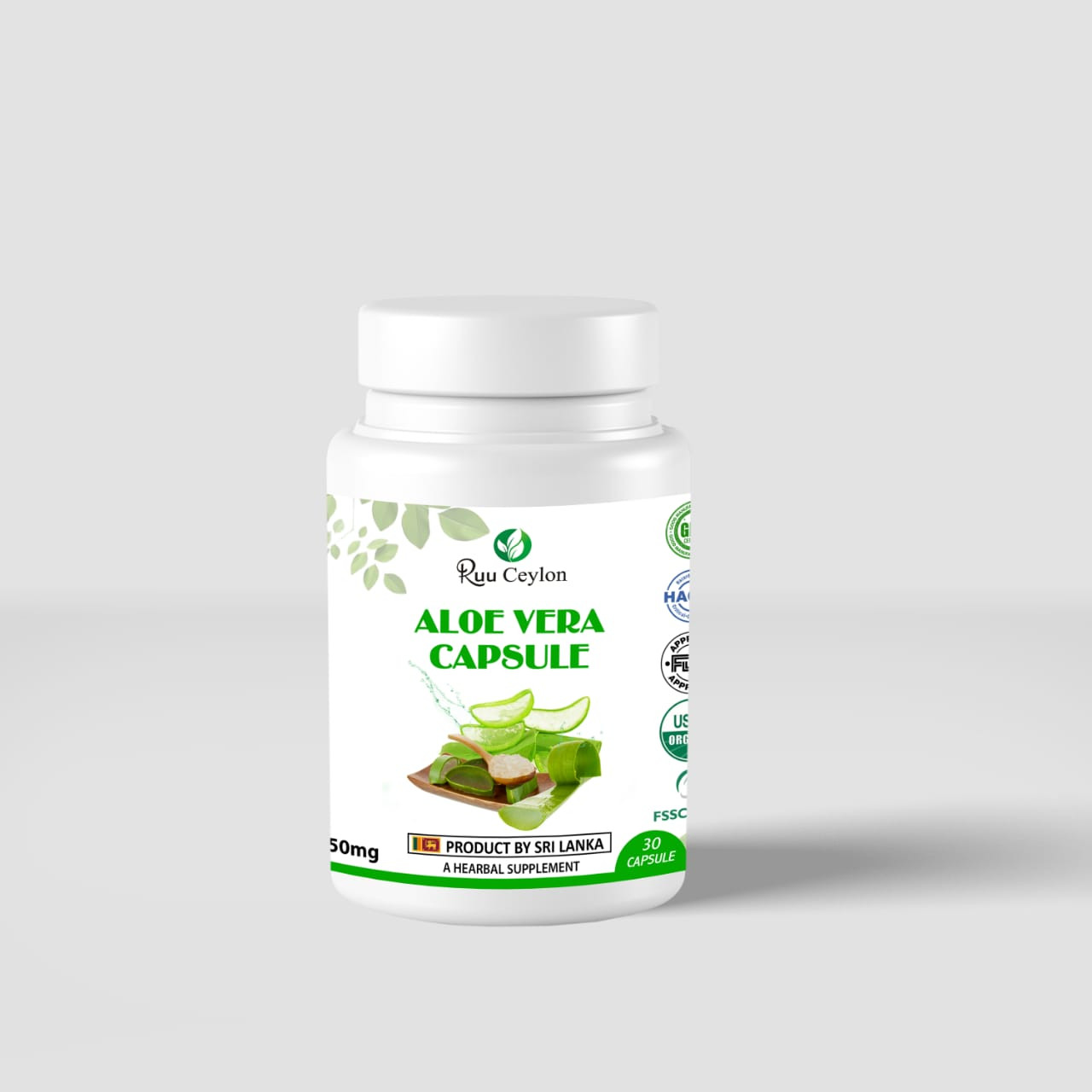 Aloe vera 60 Capsules